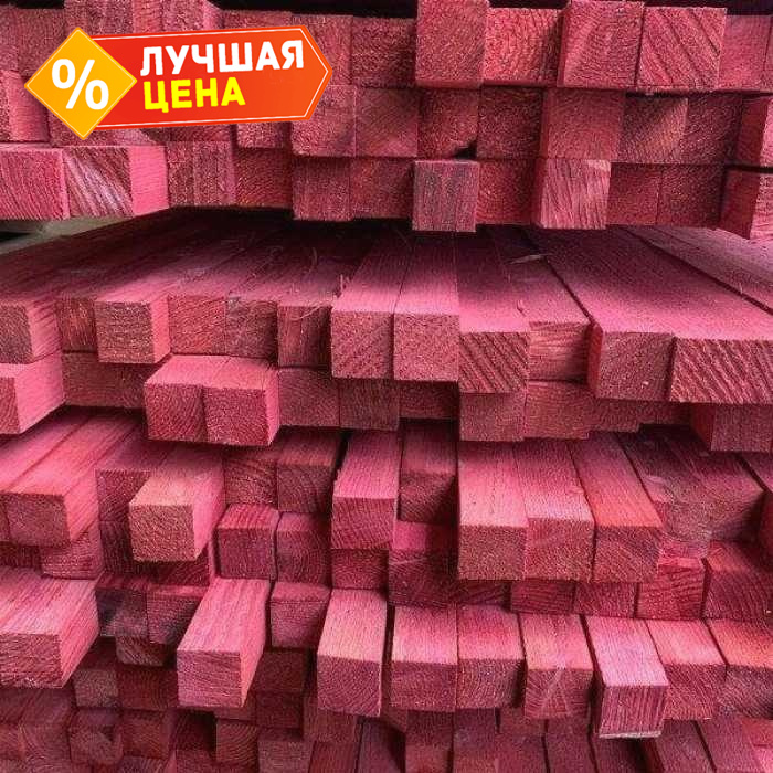 Брусок строганный антисептированный сухая 40х50х3000 сорт АВ