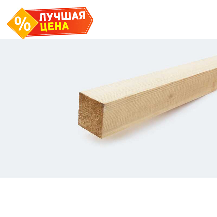 Брусок строганный сухой 40х50х6000 сорт 1-3