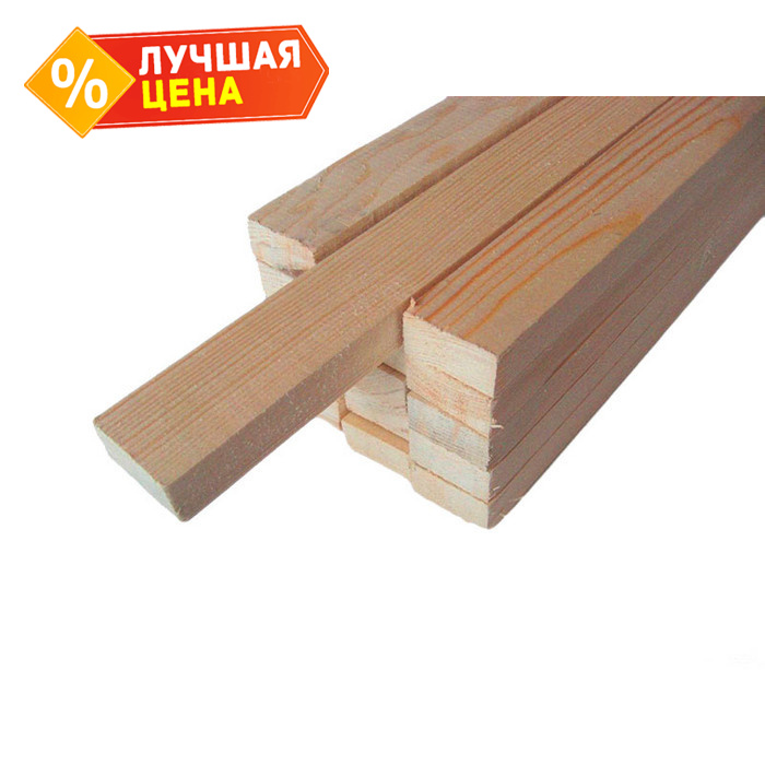 Брусок строганный сухой 30х30х6000 сорт 2-4
