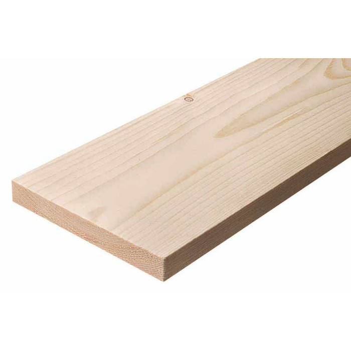 Доска сухая строганная 20х100х3000 сорт AB